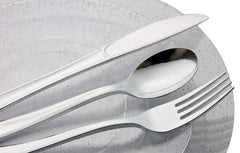 8 In. Silver Sparkle Design Plastic Plates | 10 Count