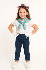 Charming Grandma Costume Kit for Kids