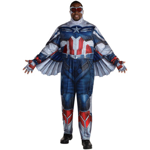 Marvel Falcon Costume for Adults - Adult 2XL (48-52)