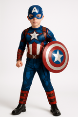 Kids' Marvel Captain America Halloween Costume
