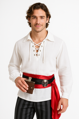 Pirate Flask Belt Costume Accessory for Halloween