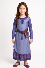 Disney Princess Asha Costume for Girls - Child S (4-6)