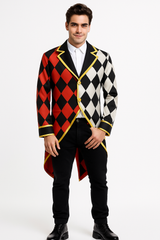 Vintage Circus Harlequin Jacket - Men's L/XL
