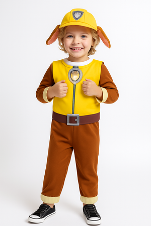 Paw Patrol Rubble Costume for Toddlers - Toddler (3-4)