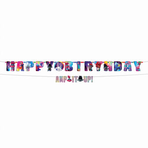 Trolls World Tour Customizable Birthday Banner Kit