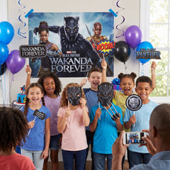 Marvel Black Panther Wakanda Forever Scene Setter & Photo Booth Props Kit