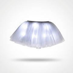 Light-Up White Adult Tutu - One Size