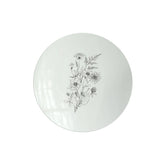 10"" Blossom Circle Design Plastic Plates (10)