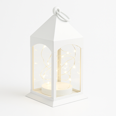 Elegant 8'' LED Decorative Lantern