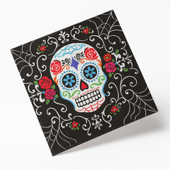 Day of the Dead Luncheon Napkins - Halloween Party Essentials