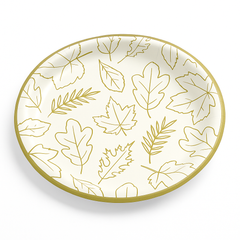 Elegant Thanksgiving 6.75" Paper Plates