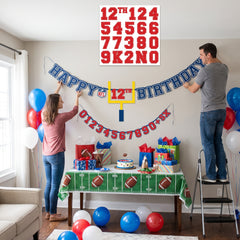 NFL Drive Customizable "Happy Birthday" Banner