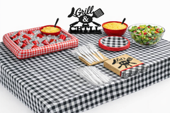 99 Pcs BBQ Party Kit - For 8 Guests
