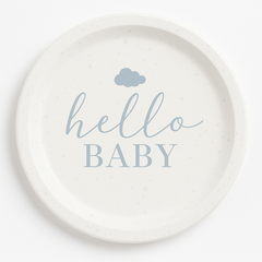 Ginger Ray "Hello Baby" Paper Plates - 10" Round