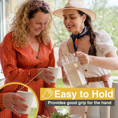 12 Oz. White Paper Cups | 20 Count