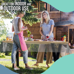 40 In. X 300 Ft. Premium Clear Table Roll | Case of 4