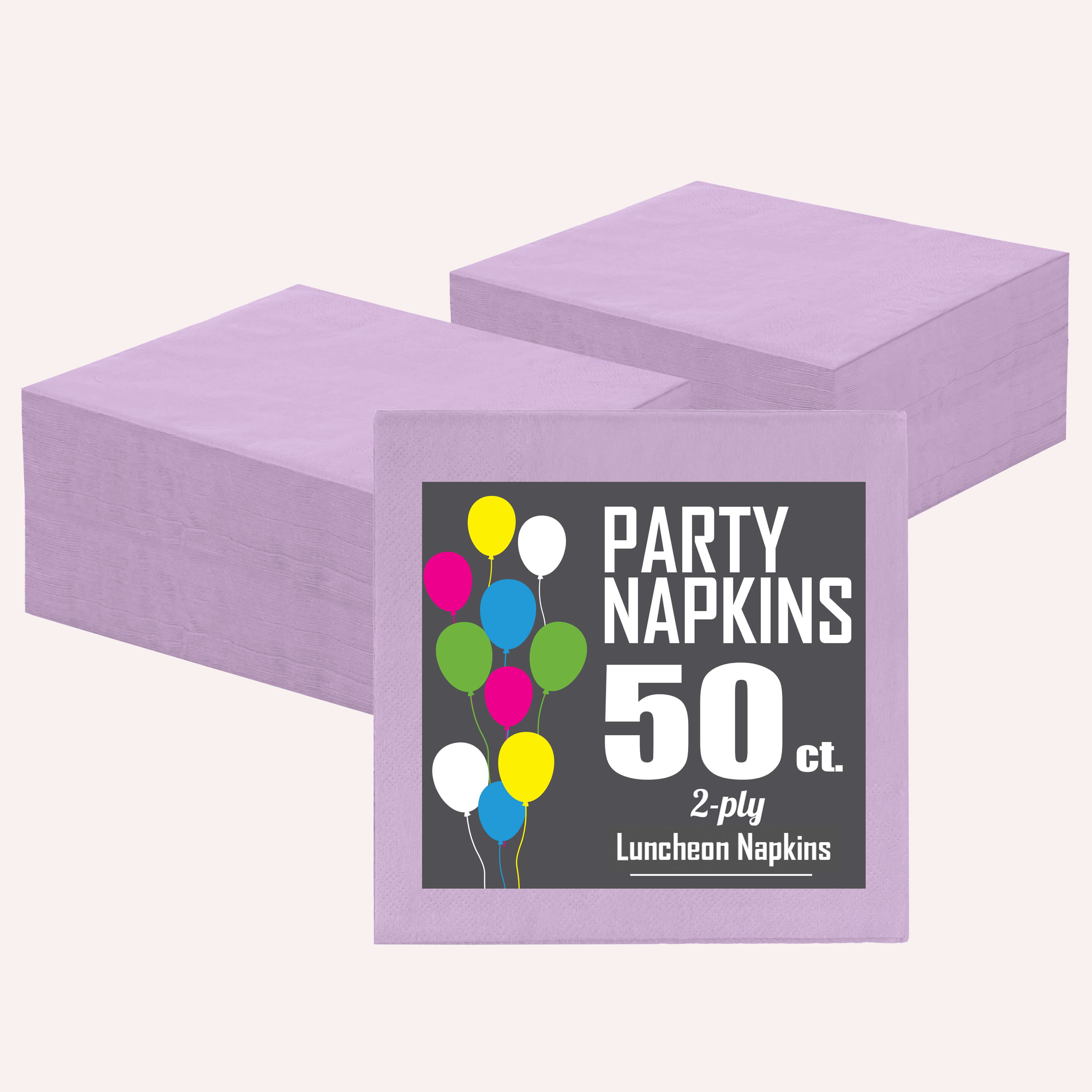 Lavender Luncheon Napkins | 50 Count