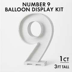 Number 9 Balloon Display Kit
