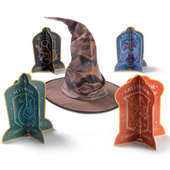Hogwarts Houses 3D Table Decorating Kit