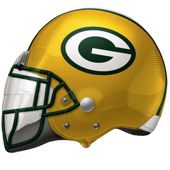 Green Bay Packers Helmet Super Shape Mylar Balloon