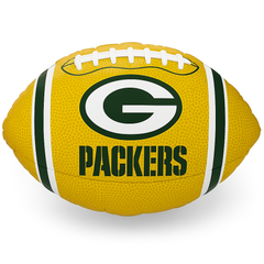 Green Bay Packers Football Shaped 18" Foil Mylar Balloon