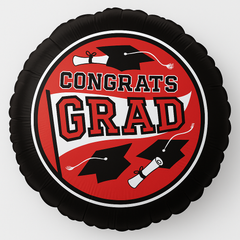 "Be True School Colors Graduation Foil Balloon"