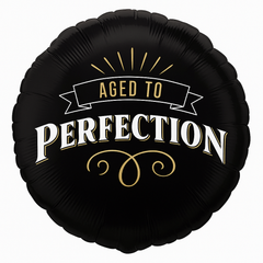 "Aged to Perfection" 18-Inch Foil Balloon
