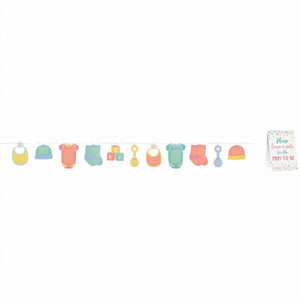 Baby Shower Autograph Garland