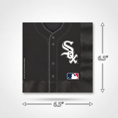Chicago White Sox MLB Luncheon Napkins - 6.5 In. x 6.5 In.