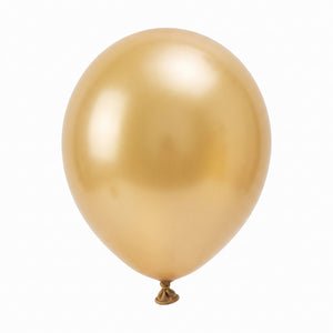 Gold Pearl 5" Mini Latex Balloons - 50 Pack