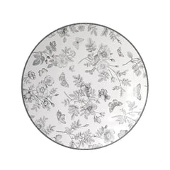 10 In. Classic Botanical Design Plastic Plates | 10 Count