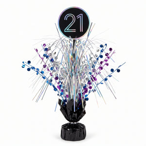 "Finally 21" Birthday Centerpiece Spray