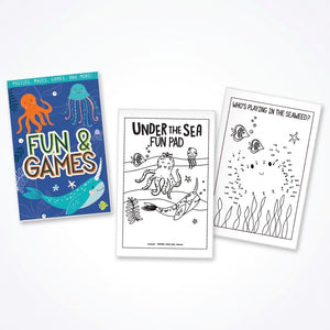 Under the Sea Fun Pads - 8-Pack Stationery Favors for Kids