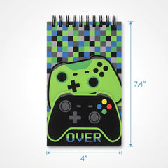 Gamer 3-Tier Spiral Notebook Party Favor