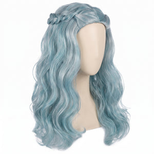 Disney Zombies 3 Addison Alien Blue Wig for Kids - Halloween Costume Accessory