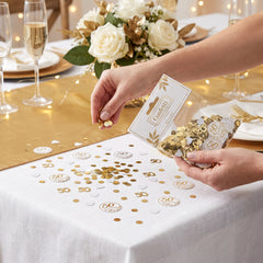 Golden 50th Anniversary Confetti Value Pack - 1.2 oz