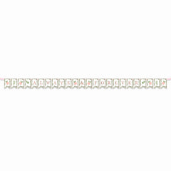 "Always & Forever" Floral Pennant Banner for Weddings
