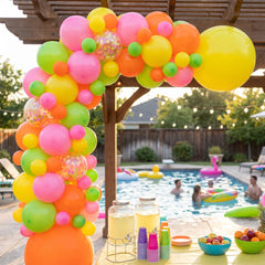 Neon Assorted Balloon Garland Kit