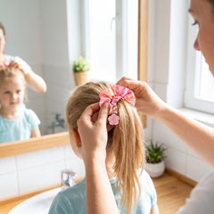 Disney Princess Hair Accessory Pack - 4 Colorful Scrunchies for Kids