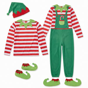 Children's Unisex Elf Costume - Festive Holiday Attire