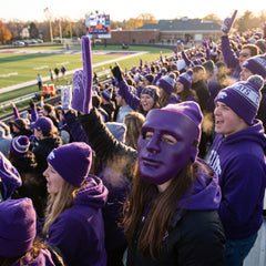 Purple Full Face Team Spirit Mask