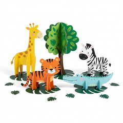 Get Wild Jungle Birthday Table Decorating Kit