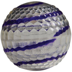 Striped Jump Ball W/Light/6 Per Pk - 6 Count