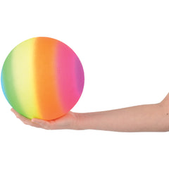 Rainbow Pvc Playground Balls/5 In - 12 Count