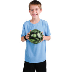 Neon Polka Dot Pvc Balls/5 In - 12 Count