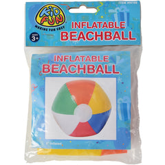 Beachball Inflates/12 In/8 In Diam - 12 Count