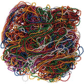 Metallic Bead Necklaces/6Mm (Sold By Gross) - 144 Count