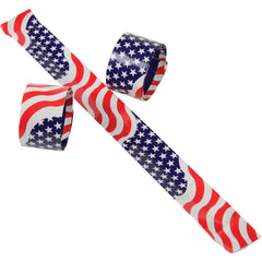 Patriotic Slap Bracelets/6 Per Pkg - 6 Count