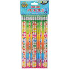 Soccer Pencils - 12 Count