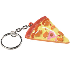 Pizza Keychains - 12 Count